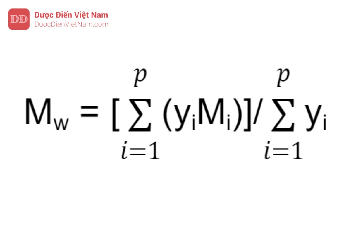 Công thức tính Mw