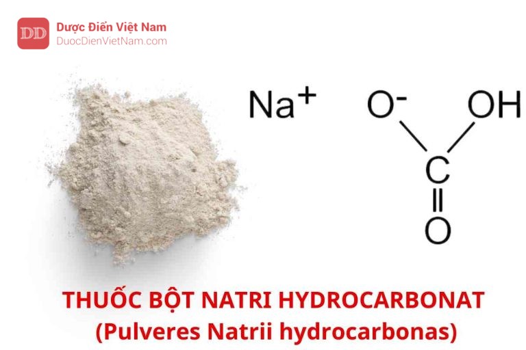 THUỐC BỘT NATRI HYDROCARBONAT (Pulveres Natrii hydrocarbonas)