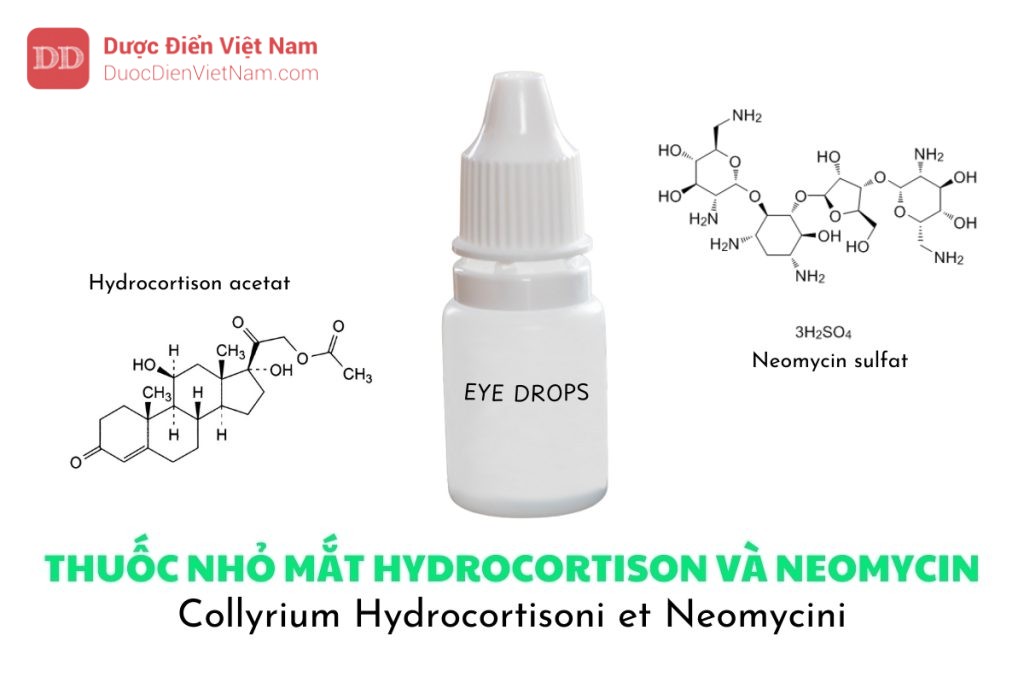 THUỐC NHỎ MẮT HYDROCORTISON VÀ NEOMYCIN