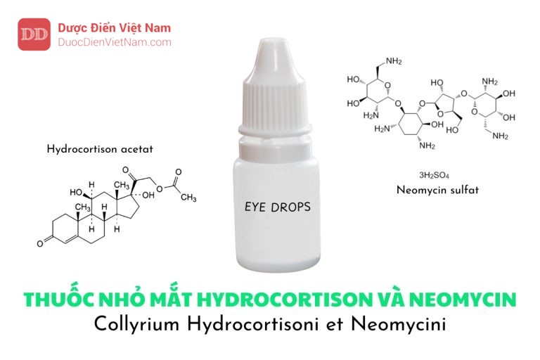 THUỐC NHỎ MẮT HYDROCORTISON VÀ NEOMYCIN