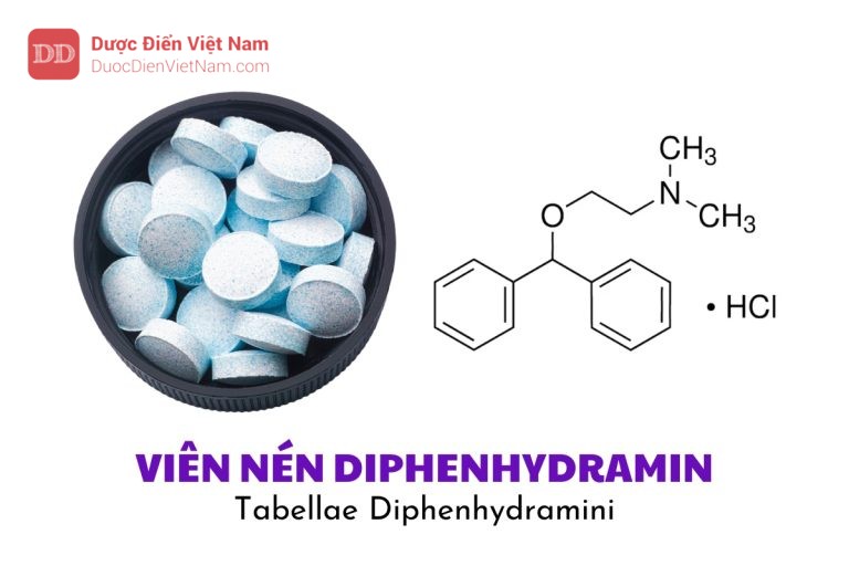 VIÊN NÉN DIPHENHYDRAMIN