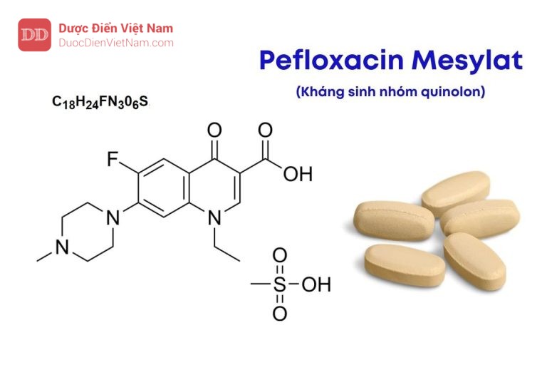 VIÊN NÉN PEFLOXACIN MESYLAT