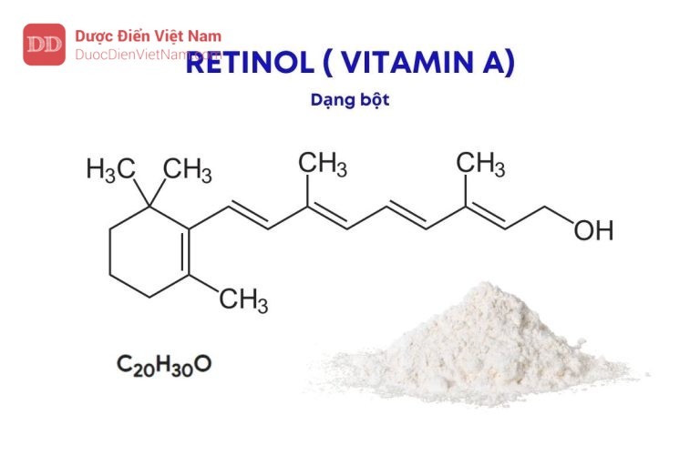 RETINOL ( VITAMIN A) TỔNG HỢP ĐẬM ĐẶC DẠNG BỘT