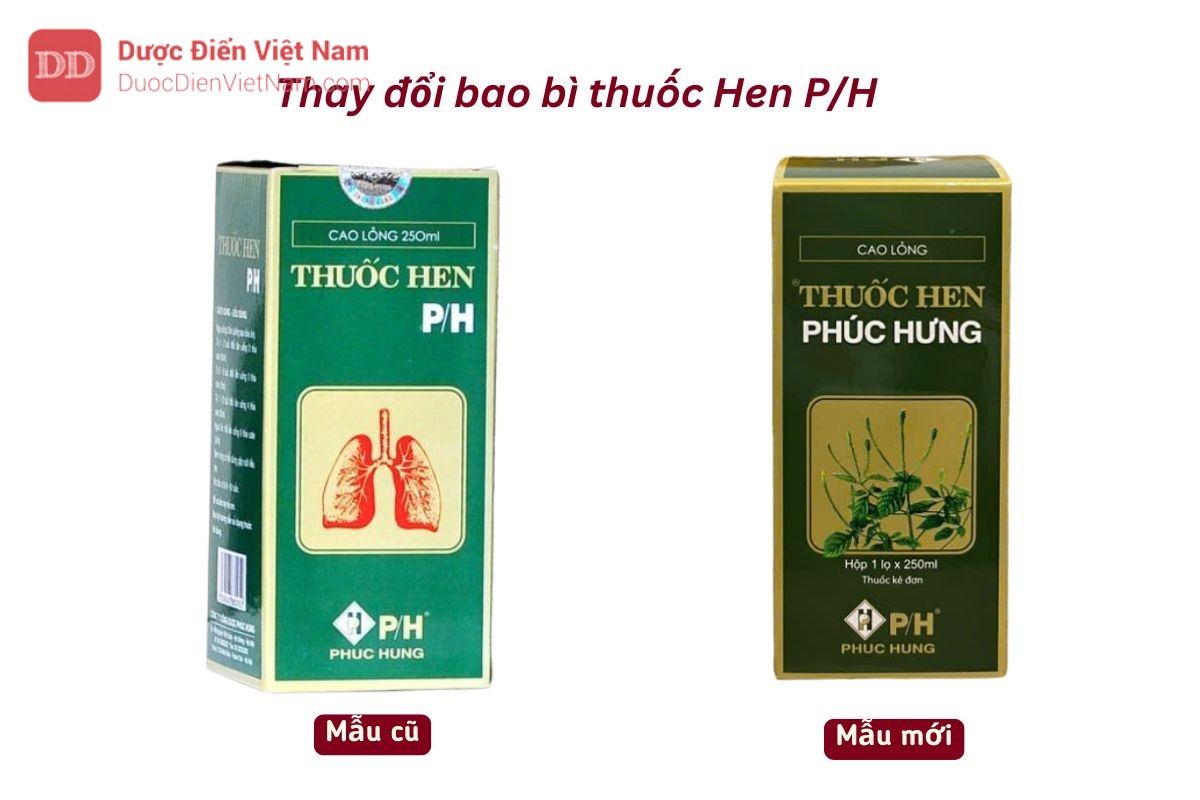 Thuốc Hen P/H