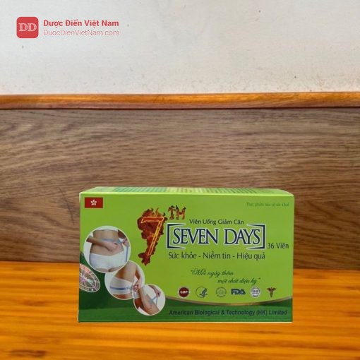 Seven Days - Hỗ trợ giảm cân hiệu quả