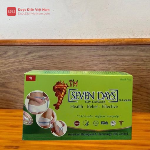 Seven Days - Hỗ trợ giảm cân hiệu quả