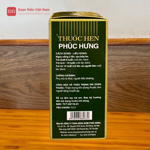 Thuốc Hen P/H