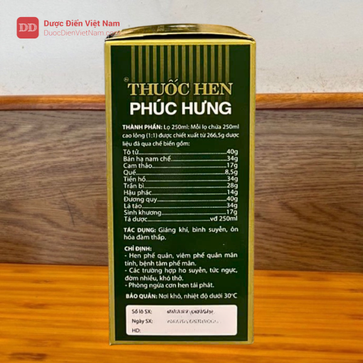 Thuốc Hen P/H