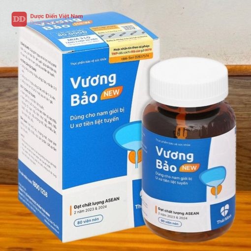 Vương Bảo (80 viên) - Giải pháp cho người bị phì đại tiền liệt tuyến