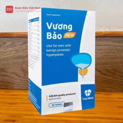 Vương Bảo (80 viên) - Giải pháp cho người bị phì đại tiền liệt tuyến