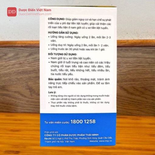 Vương Bảo (80 viên) - Giải pháp cho người bị phì đại tiền liệt tuyến