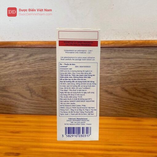 Thuốc Lovenox 40mg/0.4ml - Chống đông đường tiêm