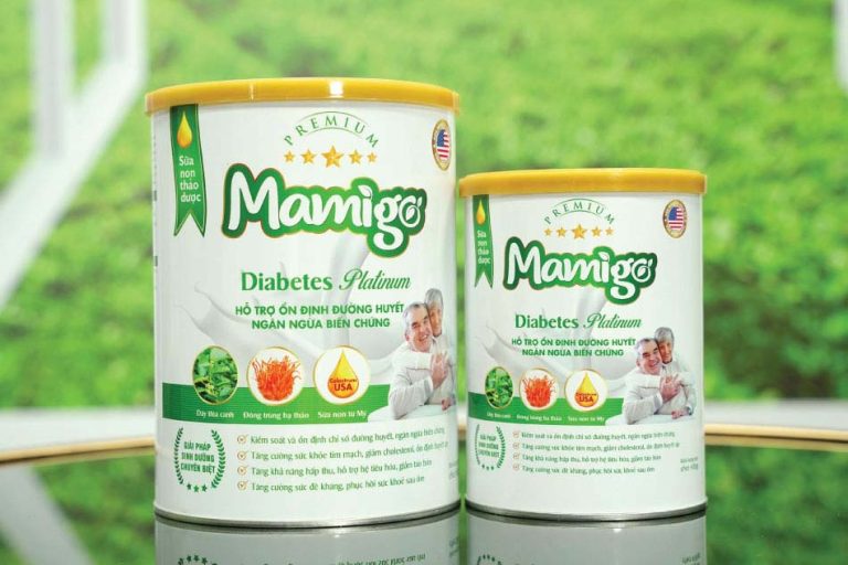 Sữa tiểu đường thảo dược Mamigo Diabetes Platinum