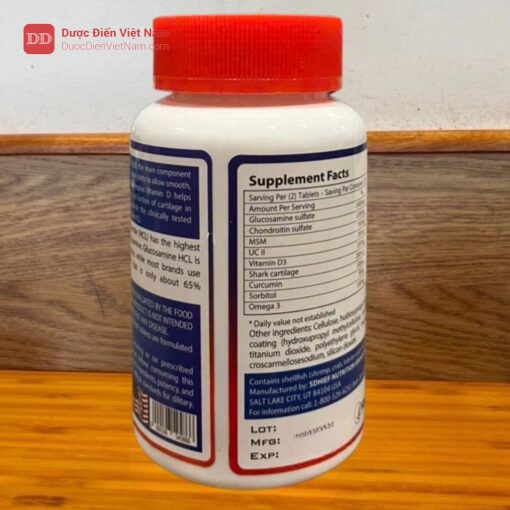 Schiff Glucosamine Gold 2400mg - Tăng cường sức khỏe xương khớp