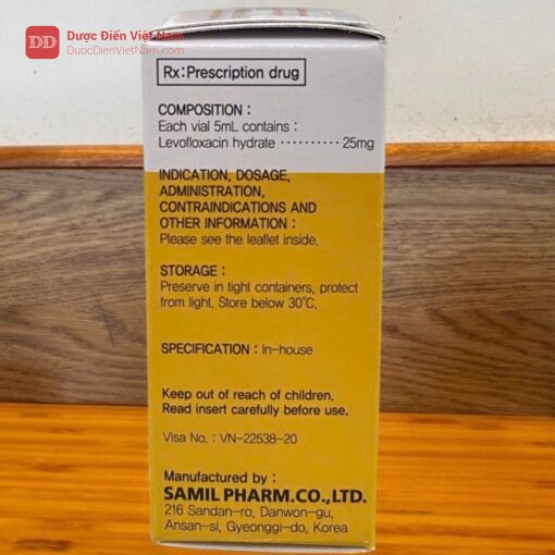 Eylevox Ophthalmic Drops - Điều trị viêm bờ mi