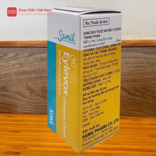 Eylevox Ophthalmic Drops - Điều trị viêm bờ mi