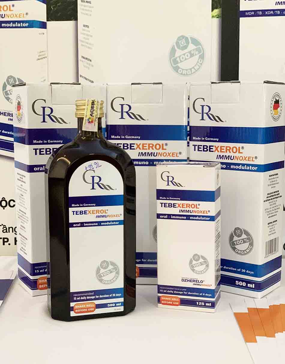Tebexerol Immunoxel chai 500ml