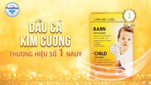 Hãy cùng Lifeline Care Child - Dầu cá Kim Cương đồng hành cùng con trên những bước đi đầu đời!