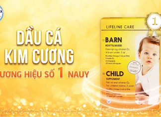 Hãy cùng Lifeline Care Child - Dầu cá Kim Cương đồng hành cùng con trên những bước đi đầu đời!