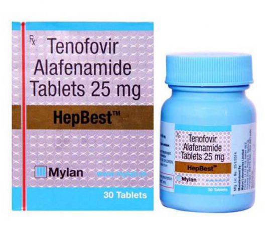 HepBest 25mg - thuốc điều trị viêm gan B mạn tính