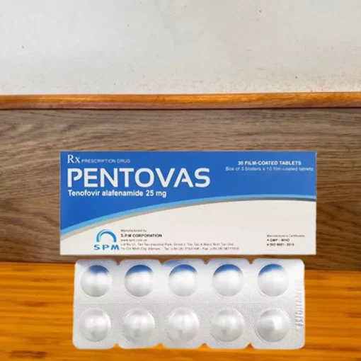 Thuốc Pentovas 25mg