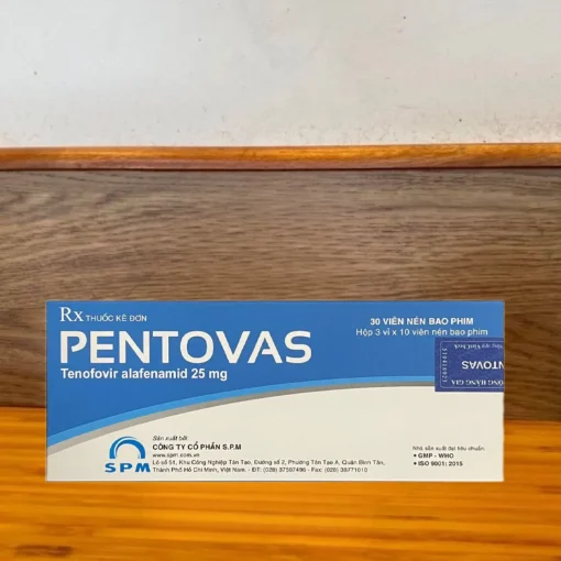 Thuốc Pentovas 25mg