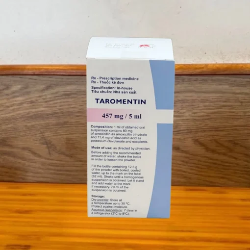 Thuốc Taromentin 457mg/5ml