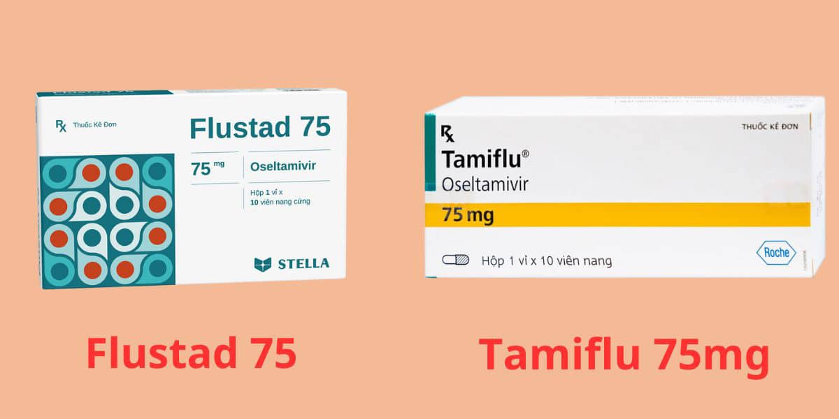 Sự khác nhau của thuốc Flustad 75 và Tamiflu 75mg