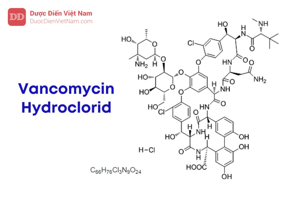 Vancomycin hydrochlorid