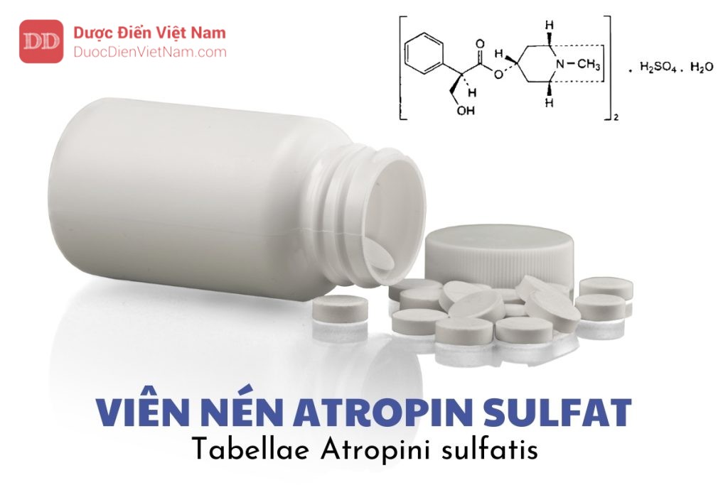 viên nén Atropin sulfat