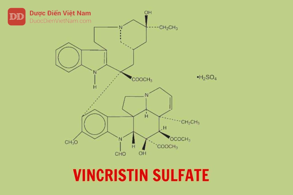 Vincristin Sulfat - Dược điển Việt Nam 5 bản bổ sung