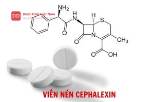 Viên nén Cephalexin - Dược điển Việt Nam 5 bản bổ sung