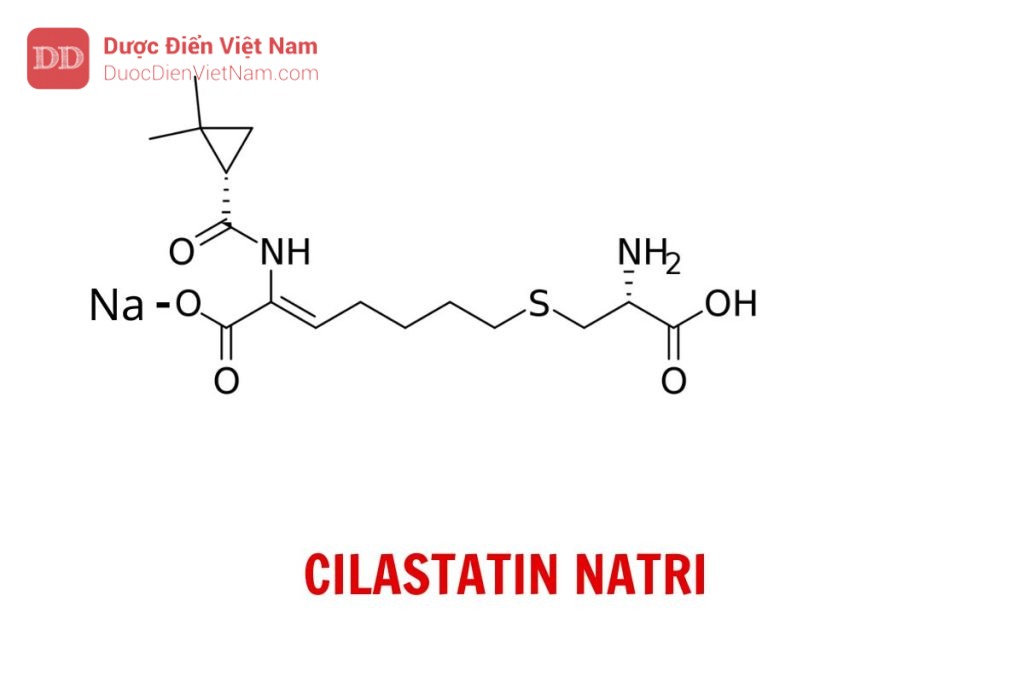 Cilastatin Natri - Dược điển Việt Nam 5 bản bổ sung