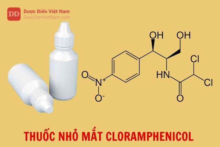 Thuốc nhỏ mắt Cloramphenicol - Dược điển Việt Nam 5 bản bổ sung