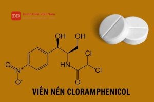 Viên nén Cloramphenicol - Dược điển VIệt Nam 5 bản bổ sung