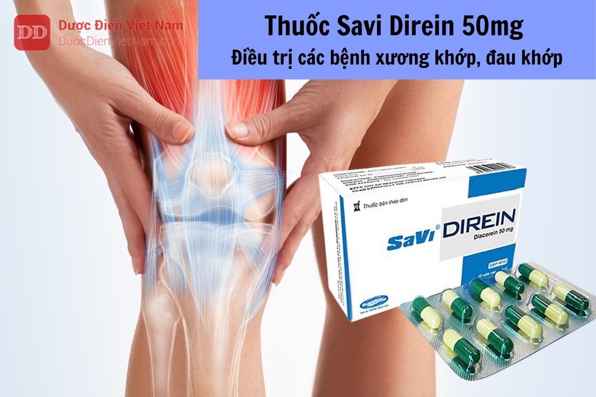 Thuốc Savi Direin 50mg