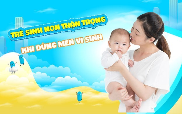 Thận trọng khi sử dụng men vi sinh