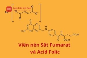 Viên nén Sắt Fumarat và Acid Folic