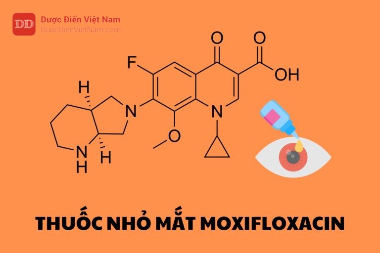 Thuốc nhỏ mắt Moxifloxacin