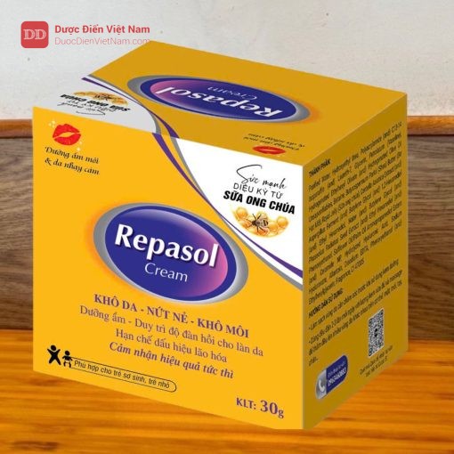 Repasol Cream - Sức mạnh phục hồi dưỡng ẩm kỳ diệu dành cho da khô