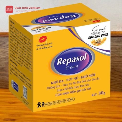 Repasol Cream - Sức mạnh phục hồi dưỡng ẩm kỳ diệu dành cho da khô