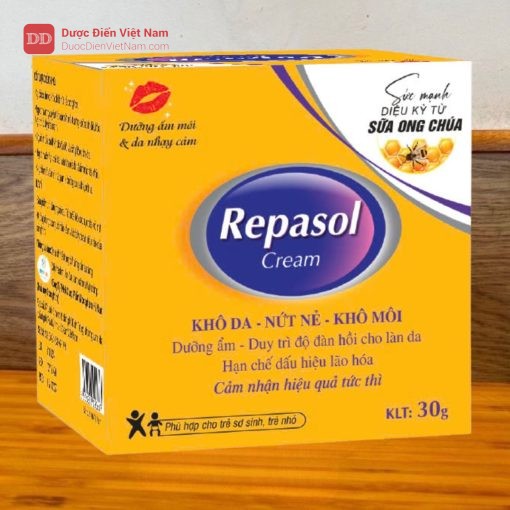 Repasol Cream - Sức mạnh phục hồi dưỡng ẩm kỳ diệu dành cho da khô