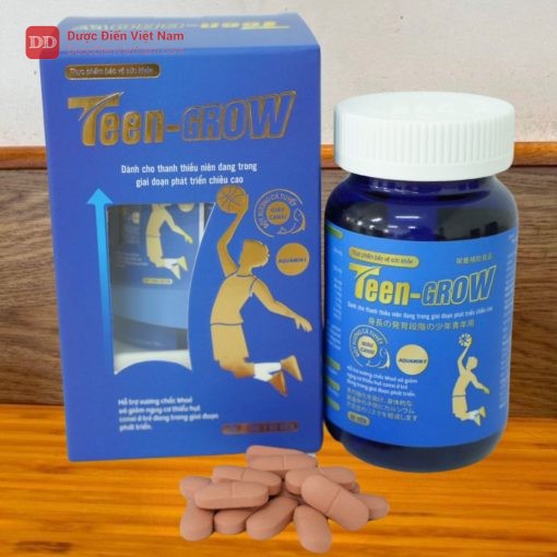 Teen-grow - Giúp bổ sung canxi, tăng trưởng chiều cao cho trẻ