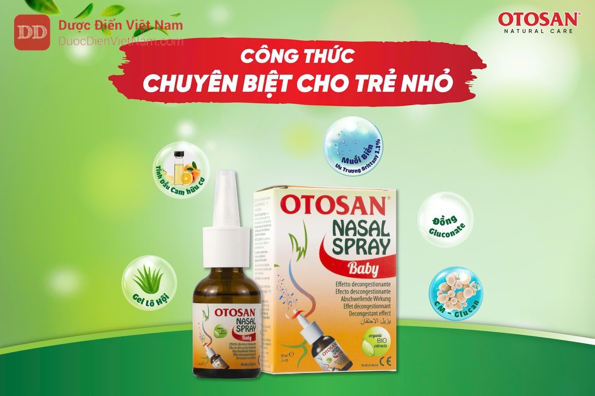 Xịt mũi Otosan Baby