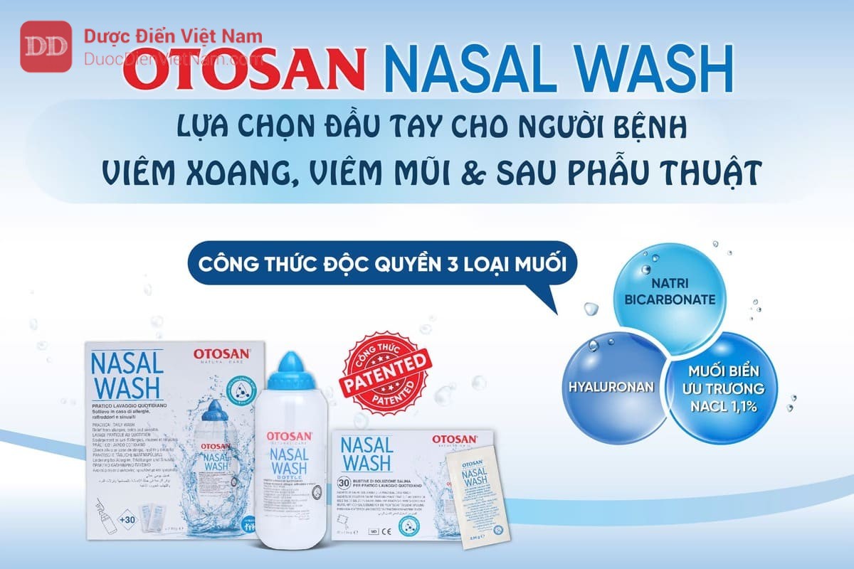 Bộ rửa mũi Otosan Nasal Wash Kit