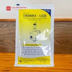 Dầu Tắm Gói Cromix Lice - Giúp làm sạch hiệu quả bã nhờn trên da, tóc và da đầu