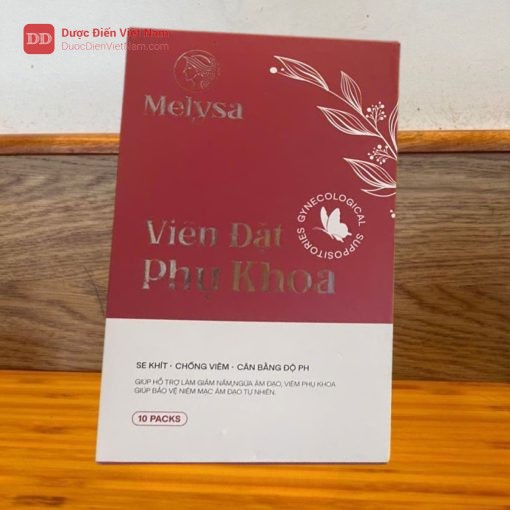 Viên Đặt Phụ Khoa Melysa - Giúp se khít âm đạo, hỗ trợ điều trị viêm nhiễm