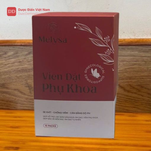 Viên Đặt Phụ Khoa Melysa - Giúp se khít âm đạo, hỗ trợ điều trị viêm nhiễm