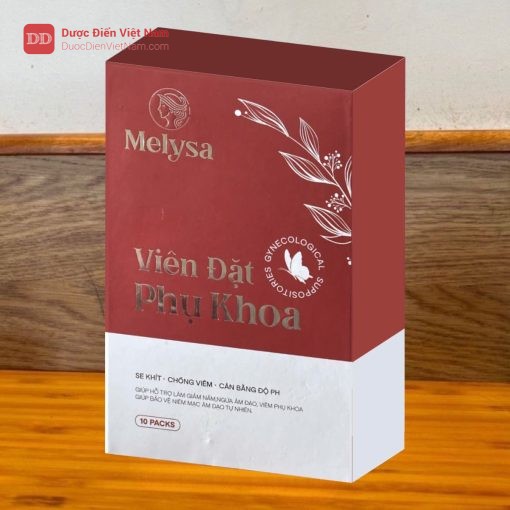 Viên Đặt Phụ Khoa Melysa - Giúp se khít âm đạo, hỗ trợ điều trị viêm nhiễm