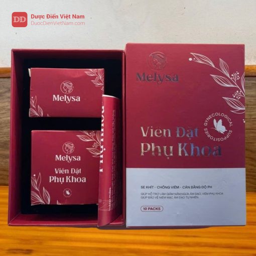 Viên Đặt Phụ Khoa Melysa - Giúp se khít âm đạo, hỗ trợ điều trị viêm nhiễm